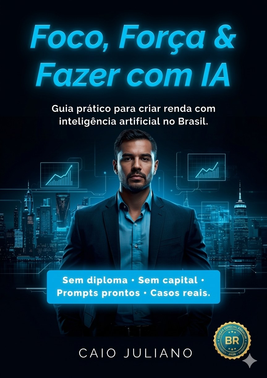 Capa de Foco, Força & Fazer com IA