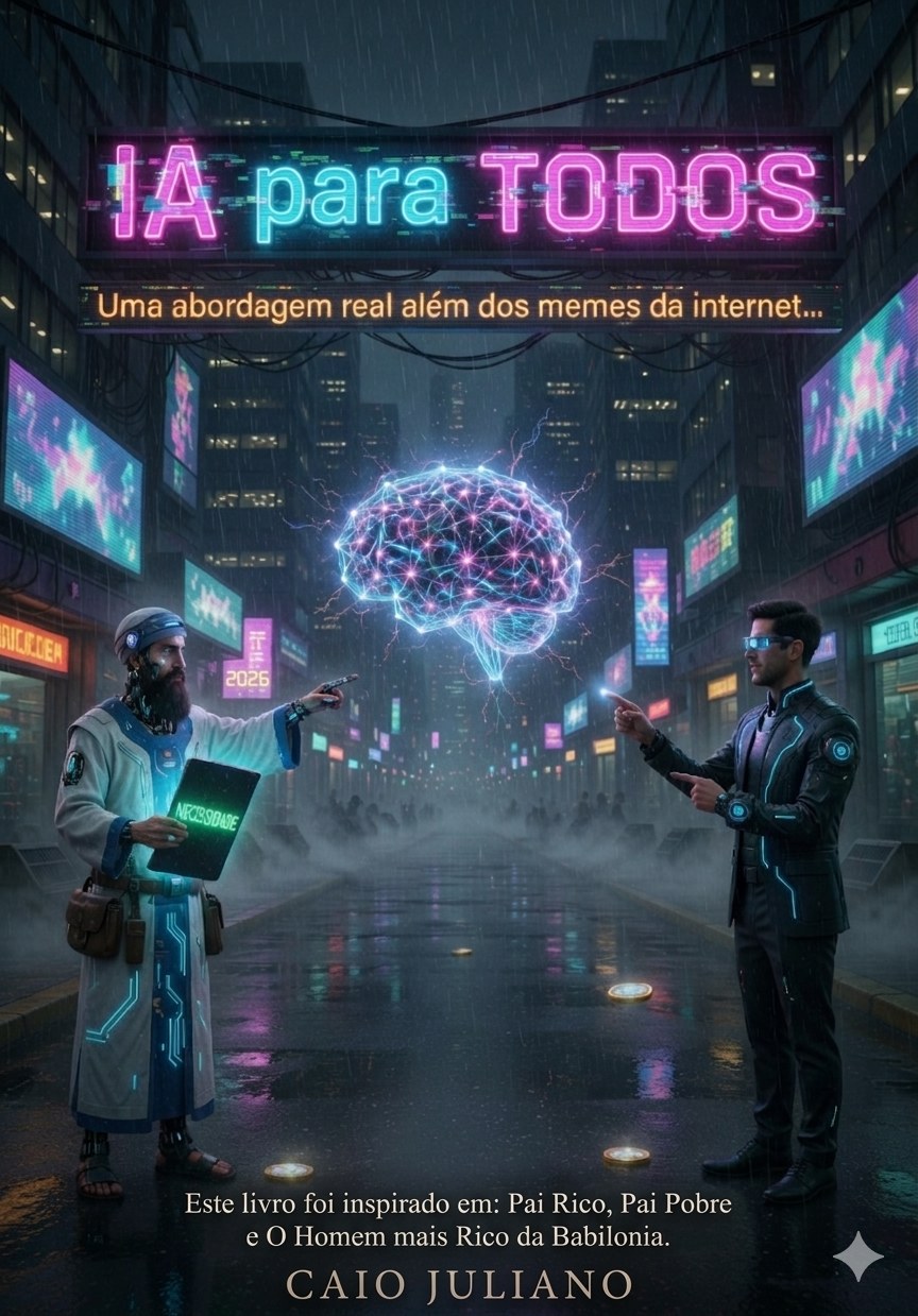 Capa do livro IA para Todos